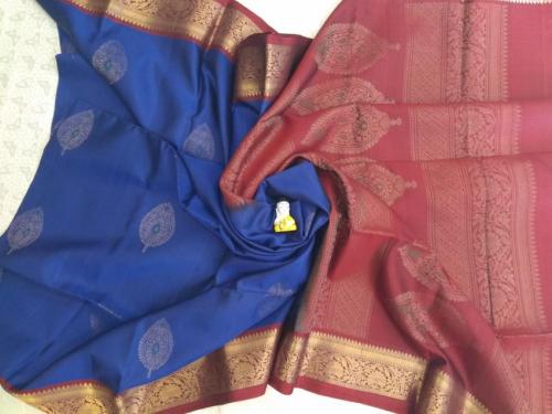 SOFT SILK SAREE WITH BLOUSE